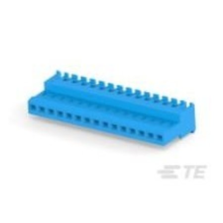 TE CONNECTIVITY 15P MTA100 FD THRU ASSY BLUE 4-640622-5